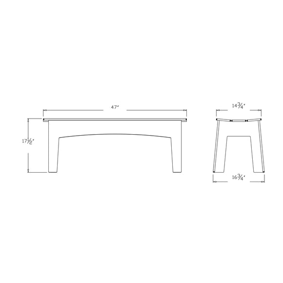 Alfresco Bench