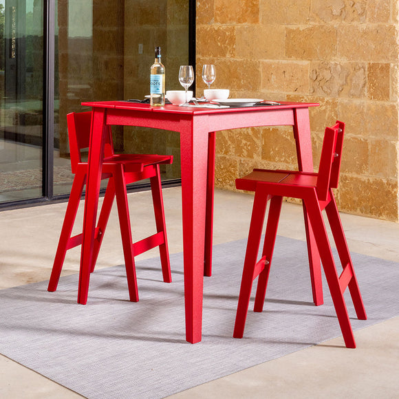 Alfresco Square Outdoor Bar/Counter Table