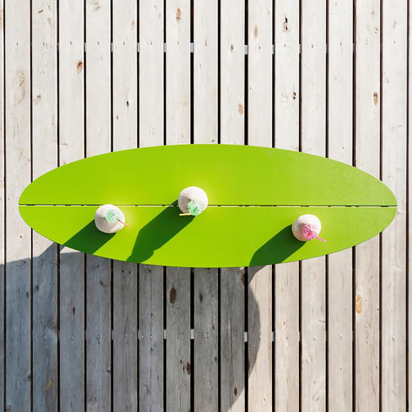 Bolinas Surfboard Outdoor Cocktail Table