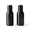 Bottle Grinders (Set of 2)  option Bronzed Brass (Silicone) / Walnut