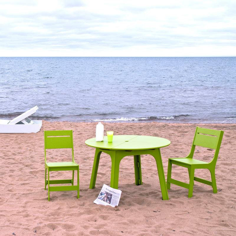 Cricket Slotted Back Outdoor Dining Chair