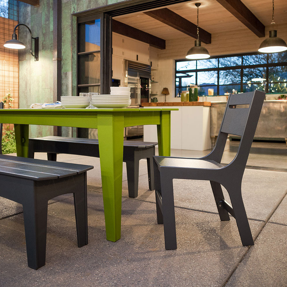 Cricket Slotted Back Outdoor Dining Chair