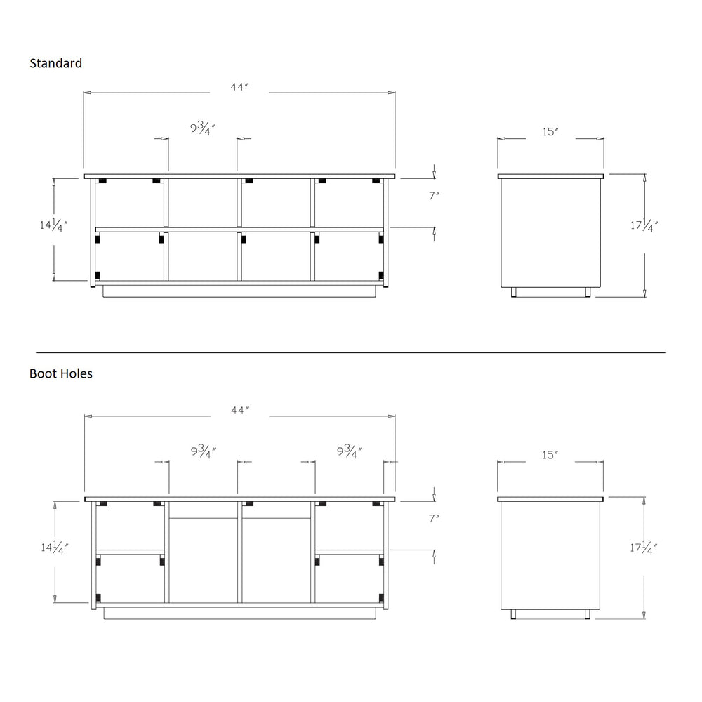 Cubby Bench