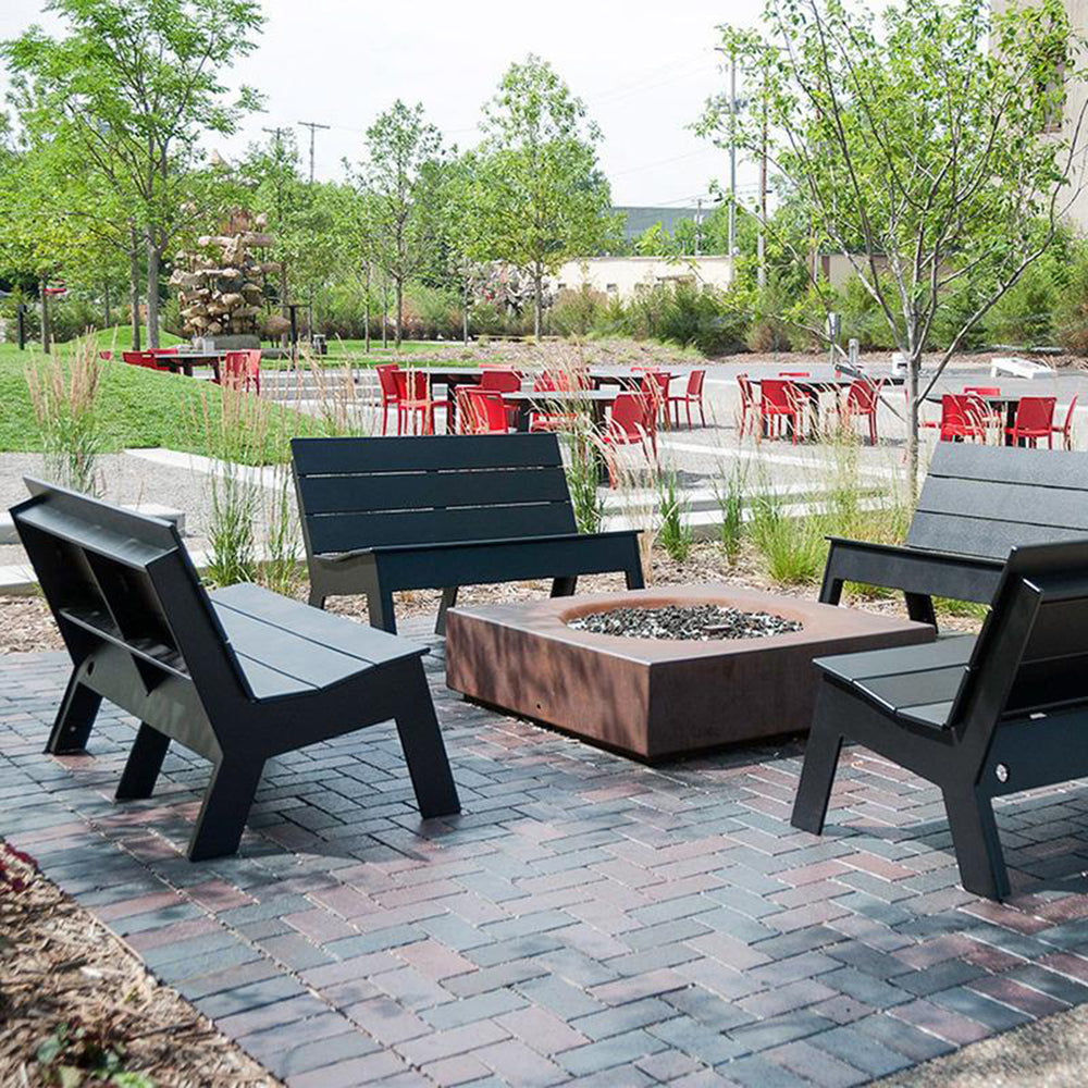 Fire Outdoor Bench