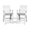 Lollygagger Hi-Rise Chairs with Curved Attached Table