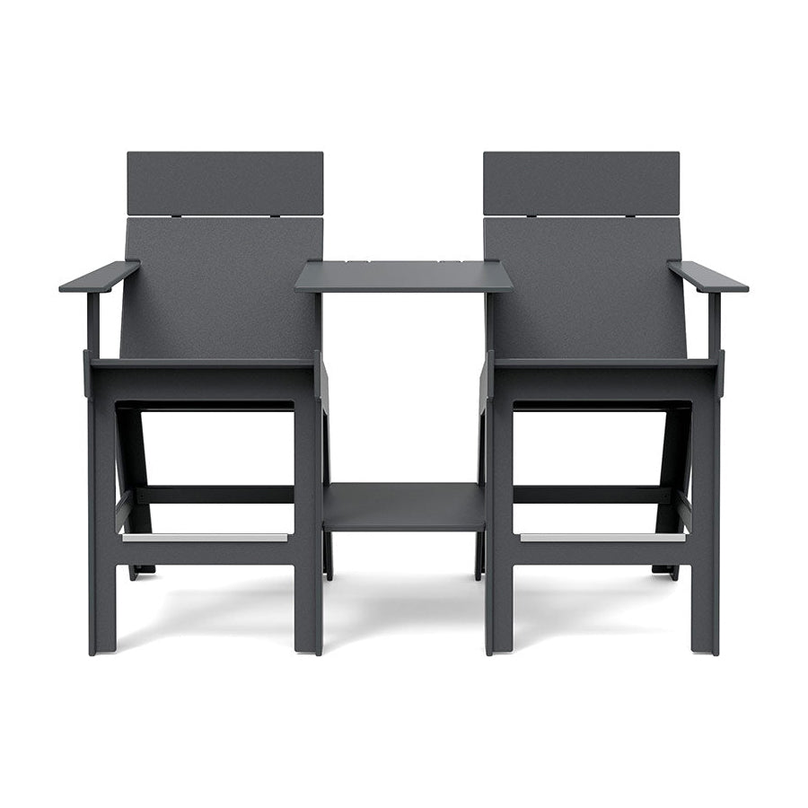 Lollygagger Hi-Rise Outdoor Chairs with Attached Table