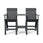 Lollygagger Hi-Rise Chairs with Attached Table