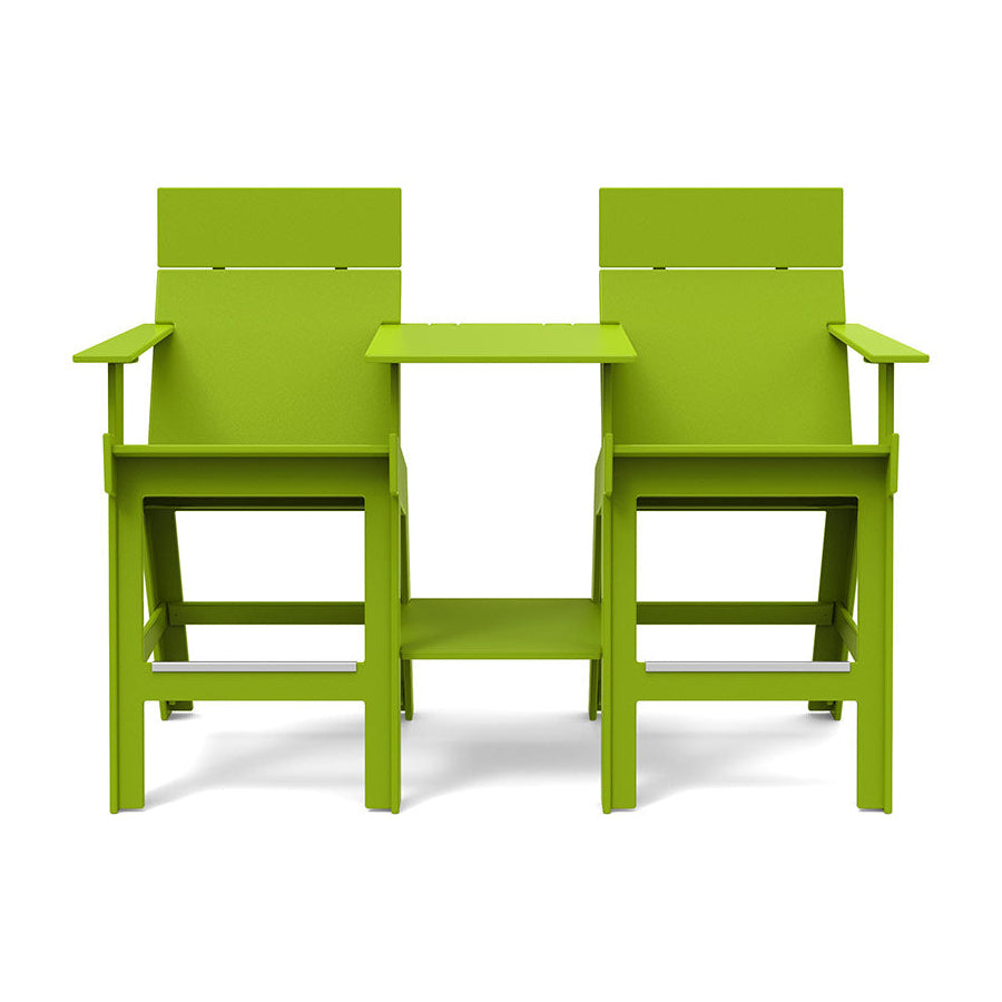 Lollygagger Hi-Rise Outdoor Chairs with Attached Table
