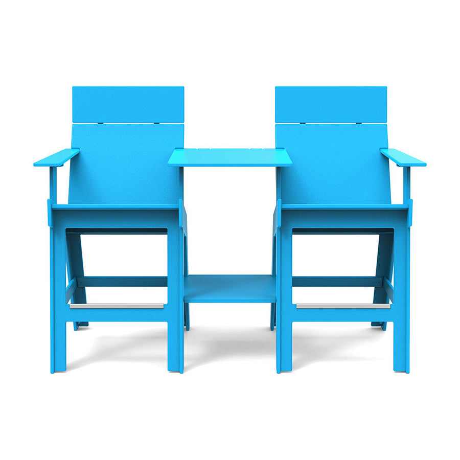 Lollygagger Hi-Rise Outdoor Chairs with Attached Table