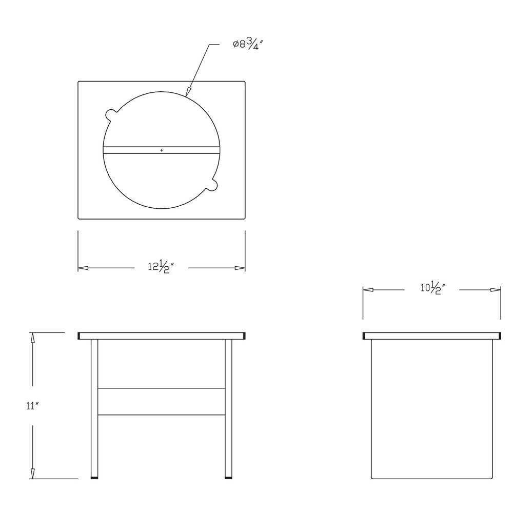 Minimalist Single Dog Bowl