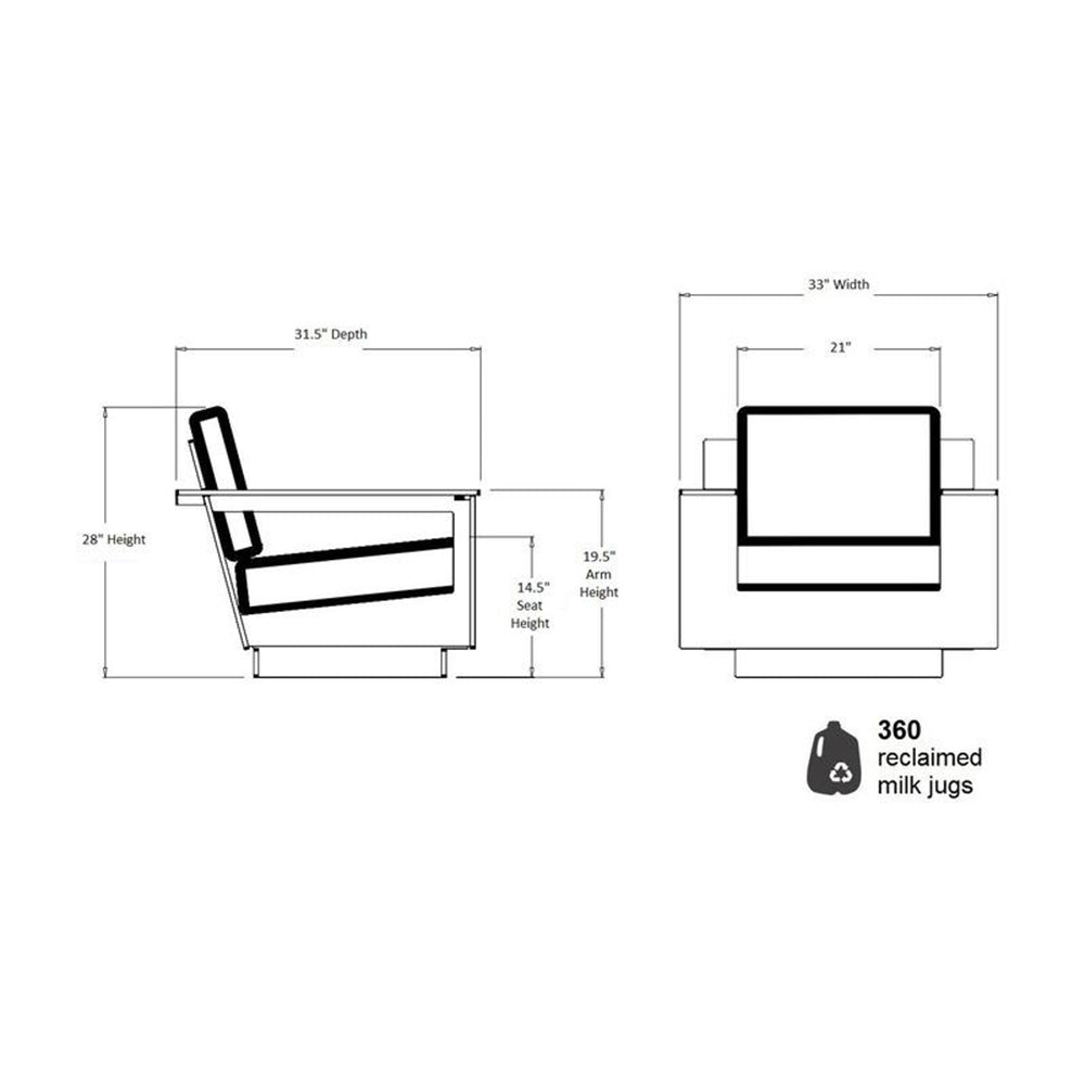 Nisswa Outdoor Lounge Chair