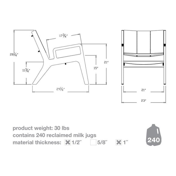 No. 9 Lounge Chair