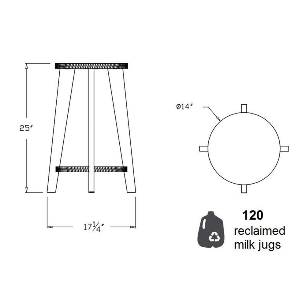 Norm Outdoor Counter Stool