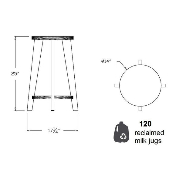 Norm Outdoor Counter Stool