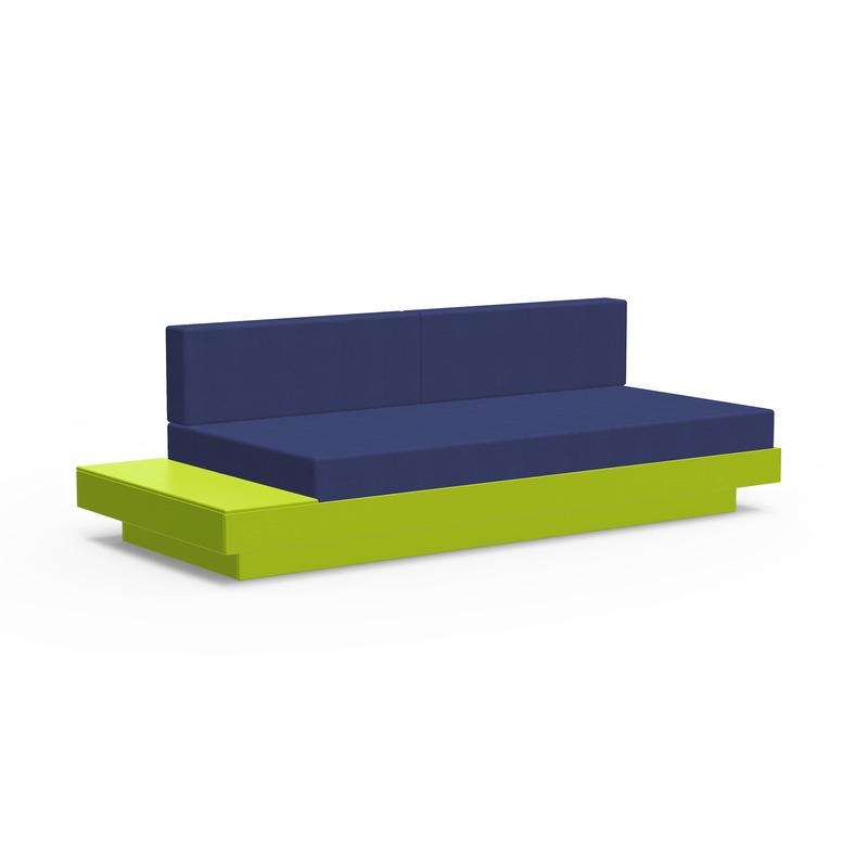 Platform One Outdoor Sofa with Left or Right Table