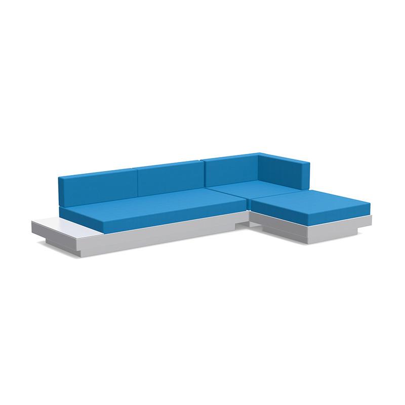 Platform One Outdoor Sofa with Left or Right Table