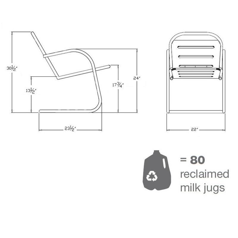 Pliny Outdoor Lounge Chair