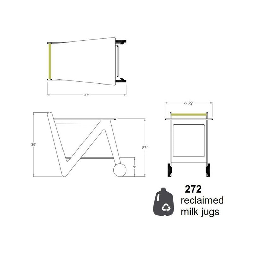 Rapson Bar Cart