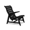 Rapson High Back Lounge Chair  option Black