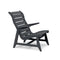 Rapson High Back Lounge Chair  option Charcoal