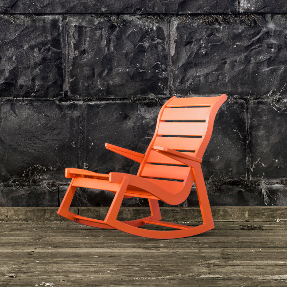 Rapson High Back Outdoor Rocker