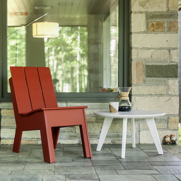 Satellite Round End Table