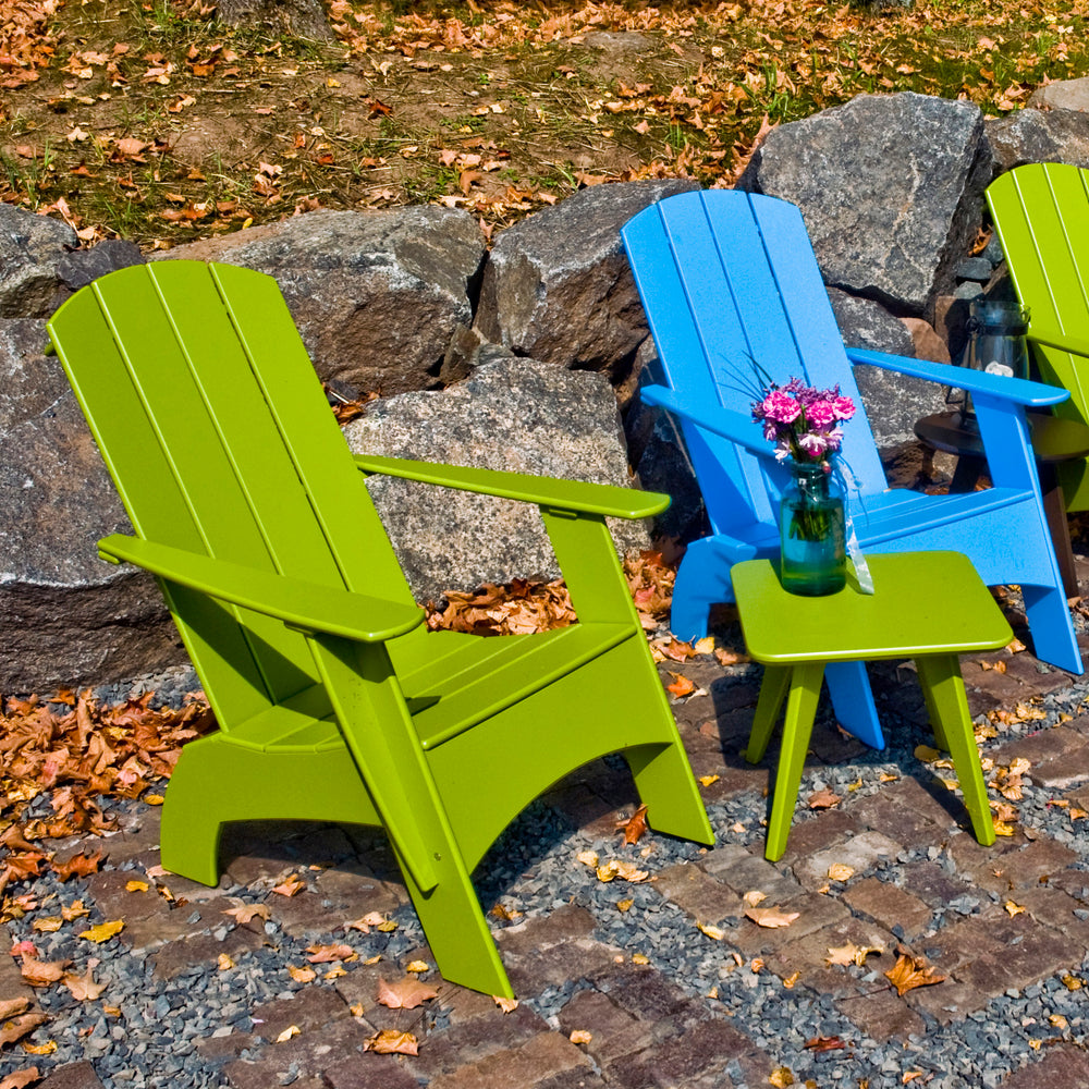 Tall Adirondack Curved Outdoor Chair