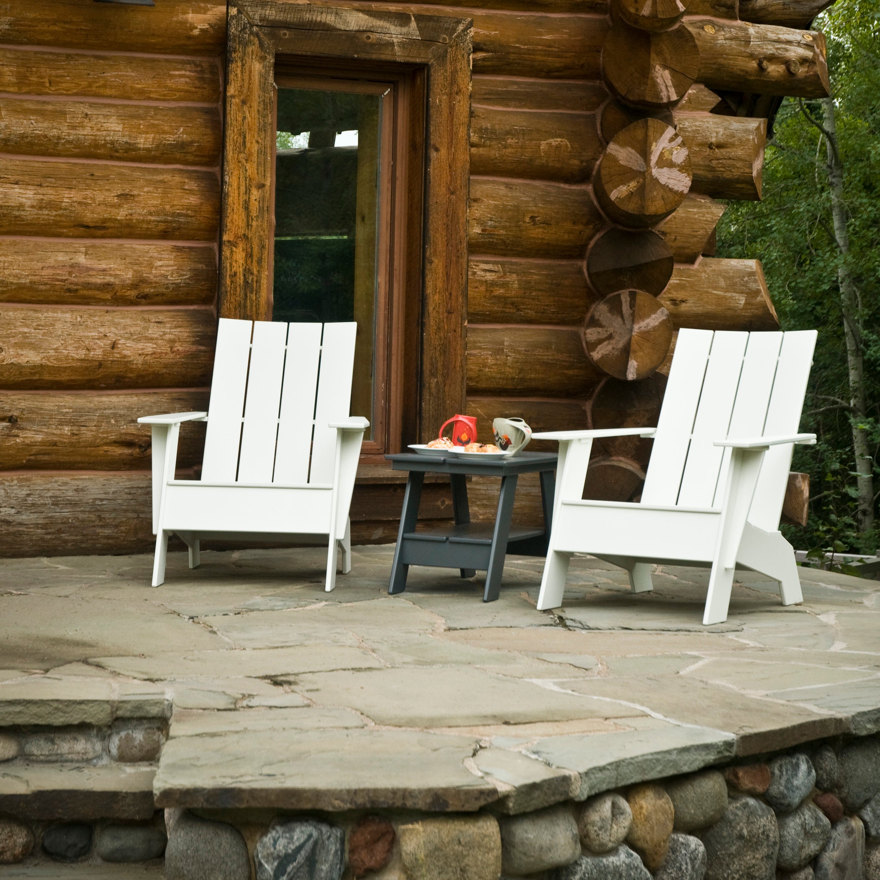 Loll Designs Tall Adirondack Flat Outdoor Chair - 2Modern