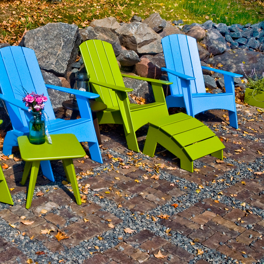 Tall Adirondack Outdoor Ottoman