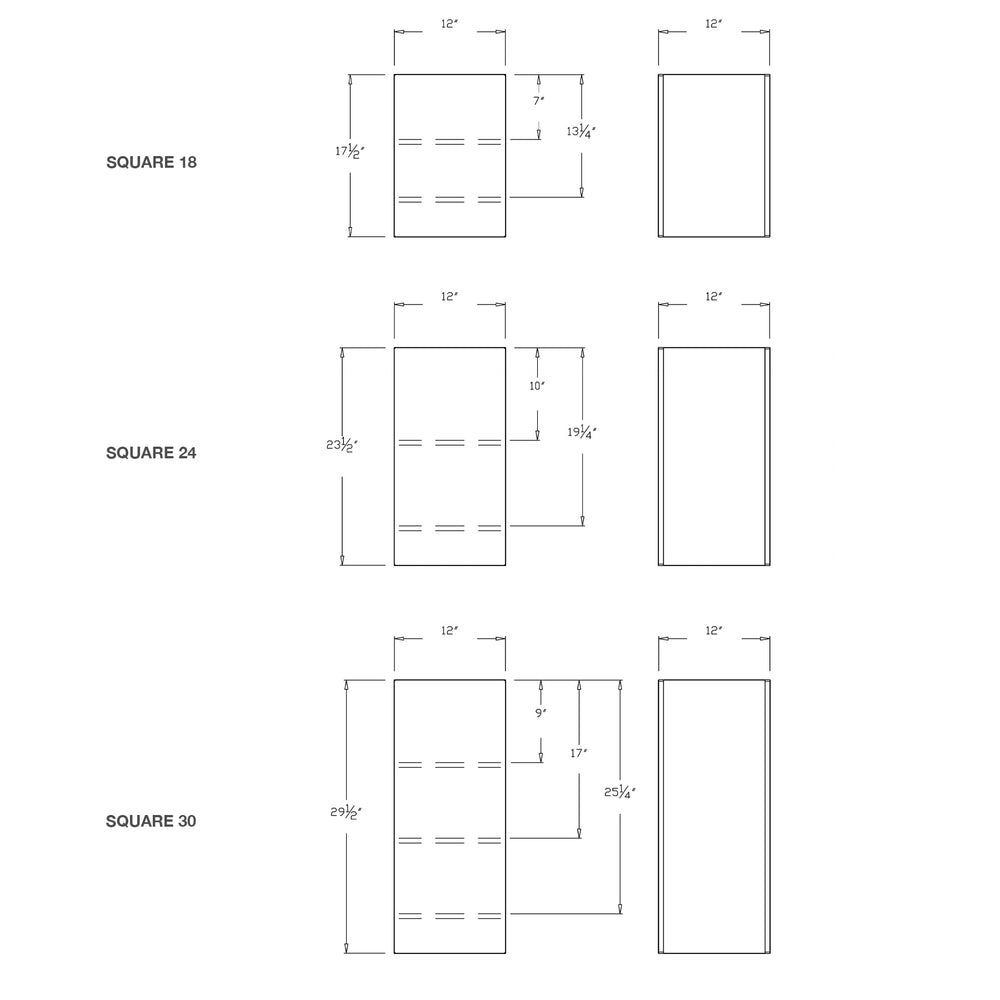 Tessellate Square Planter