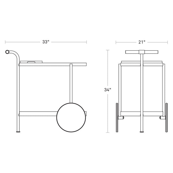 Longday Bar Cart