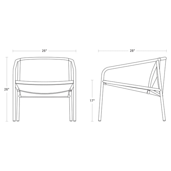 Lookout Outdoor Lounge Chair