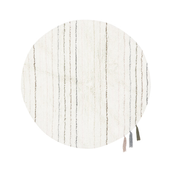 Washable Arona Round Rug