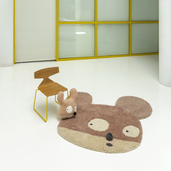 Washable Miss Mighty Mouse Rug