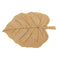 Monstera Washable Rug  option Honey/Soil Brown/Ochre/Olive