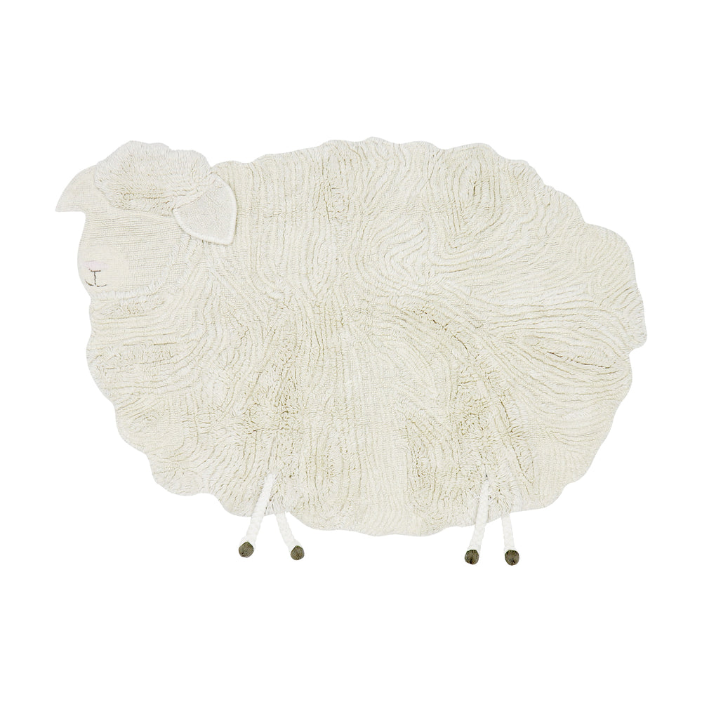 Washable Pink Nose Sheep Rug