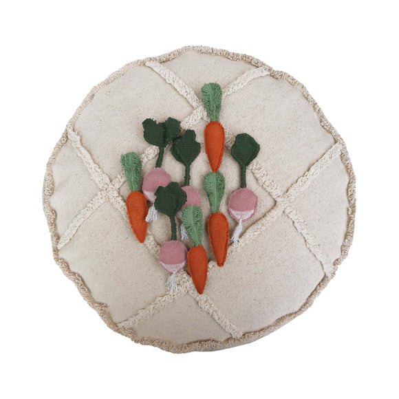 Washable Tic-Tac-Toe Pouf