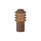Bysted Garden Outdoor Bollard Light  option Corten / Short: 10 in height