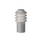 Bysted Garden Outdoor Bollard Light  option Natural Paint Aluminum / Short: 10 in height