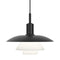 PH 5/5 Pendant Light  option Metal Black / Glass