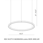 Compendium Circle Pendant Light
