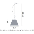 Grande Costanza Pendant Light