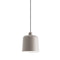 Zile Pendant Light  option Matte Dove Grey