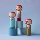 Ziggy Stardust Kokeshi Doll