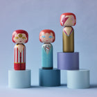 Ziggy Stardust Kokeshi Doll