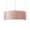 Gea Slim Pendant Light  option Pale Rose