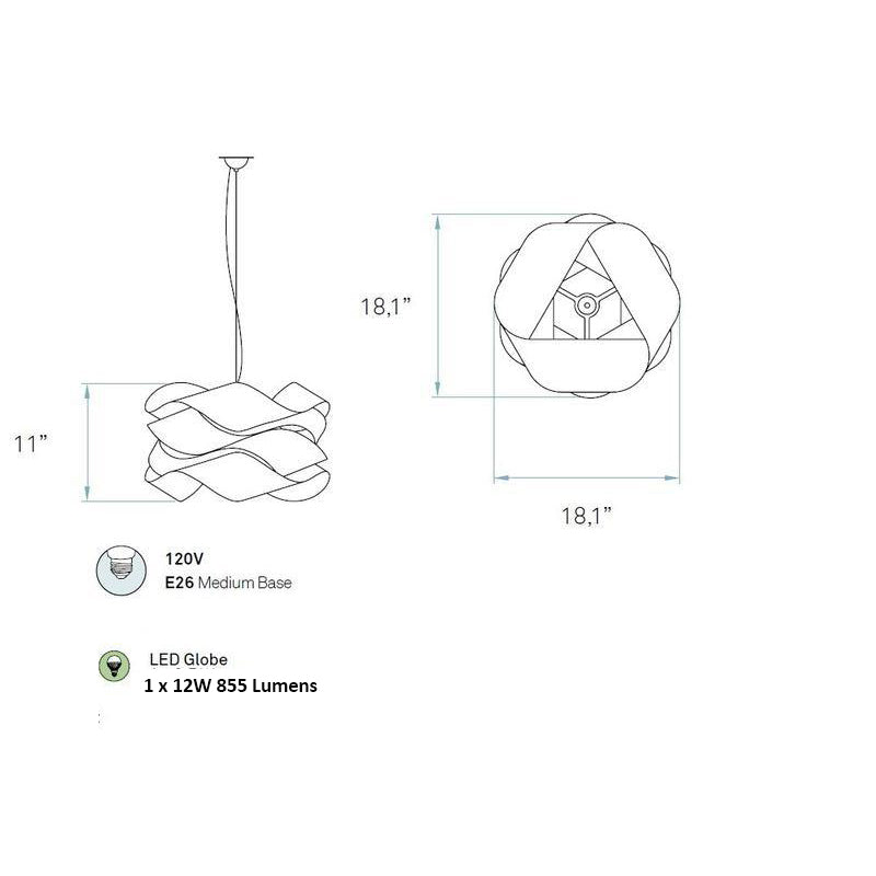 LZF Link Pendant Light - 2Modern