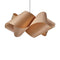 Swirl Pendant Light  option Natural Beech