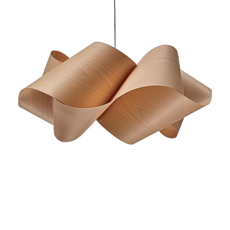 Natural Beech Matte Black Small 21.3 in diameter