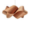 Swirl Pendant Light  option Natural Cherry